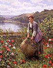 The Grass Cutter by Daniel Ridgway Knight